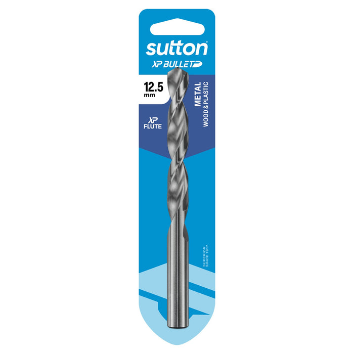 Sutton XP Bullet Jobber Drill Bit Carded 12.5mm D220H1250