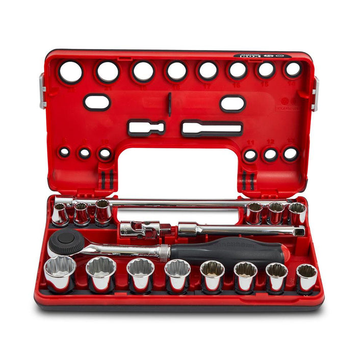 Sidchrome 18 Piece 3/8