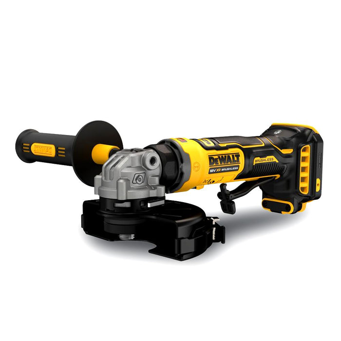 Dewalt 18V XR Brushless 125mm Bodygrip Angle Grinder Skin Only DCG404N-XJ