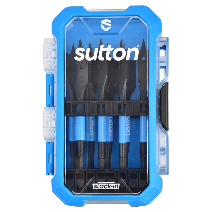Sutton SupaBore Spade Bits Sets 12-32mm 8 Piece D501S08B