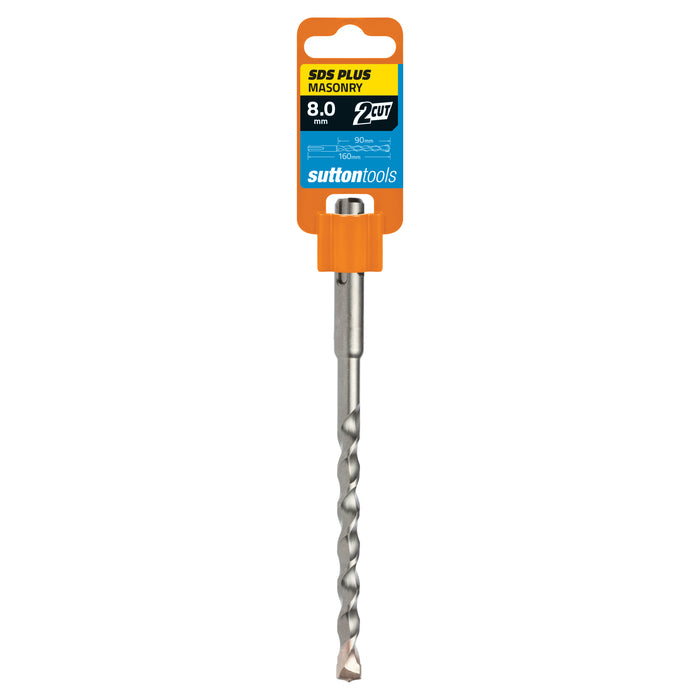 Sutton Drill Masonry SDS Plus 2 Cut 6x160mm Yellow