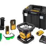 Dewalt 18V XR Green Rotary Laser Kit