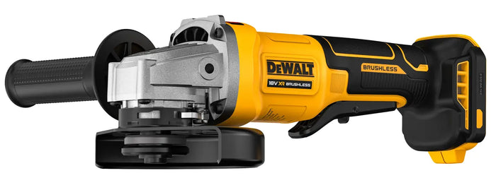 Dewalt 18V XR Brushless 125mm Paddle Switch Angle Grinder - Skin Only DCG408N-XJ
