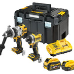 Dewalt 18V XR Premium 2 Piece Combo Kit 5.0Ah and Flexvolt 6Ah DCK2201P1T1-XE