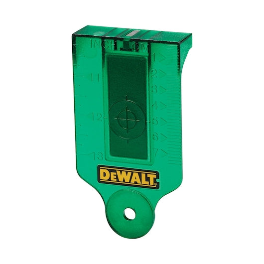 Dewalt Laser Target Card Green
