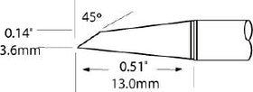 Metcal Tip Hoof Drag 3mm (0.118