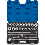 Draper Tools 3/4 Sq. Dr. Combined MM/AF Socket Set (26 Piece)