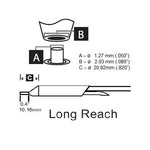 Metcal DSC Desoldering Cartridge Standard Length (∅ x L) 1.52mm x 10.66mm 800 Series DSC-8CN0013A