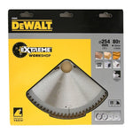 Dewalt Extreme Workshop Circular Saw Blade TCG 254mm X 80T