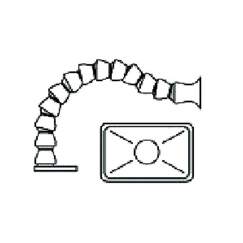 Metcal Omniflex Arm with Rectangular Nozzle Bracket & C-Clamps EA1122