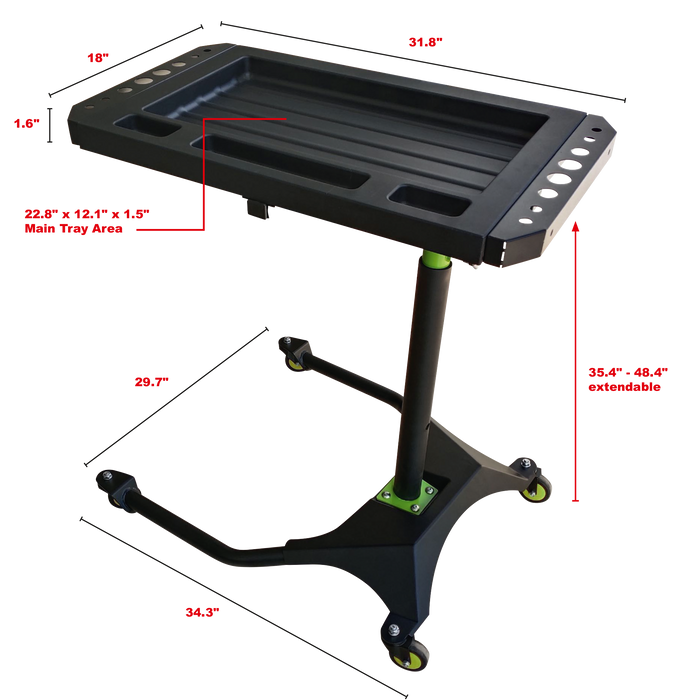 Mueller EQ-350 Uni-Worktable / Service Tray