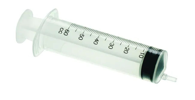 Terumo 60CC Eccentric Luer Slip Syringe, Box of 20
