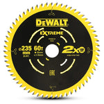Dewalt Circular Saw Blade Extreme 235mm X 60T (16/25mm)