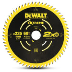 Dewalt Circular Saw Blade Extreme 235mm X 60T (16/25mm)