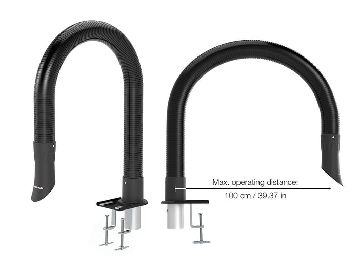 JBC FAE072 Long Flex. Arm + Clamp Ø50 mm