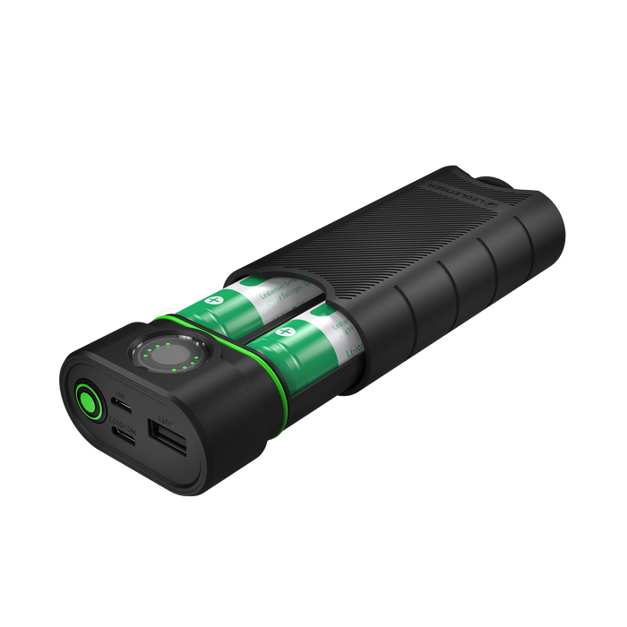 Ledlenser Accessory Powerbank Flex10 9000mAh Includes 2 x 21700 Li-ion 3.7v Rechargeable Batteries