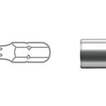 PB Swiss 8452 M SwissGrip Stubby Universal Bit Holder for Precision Bits in Skin Pack
