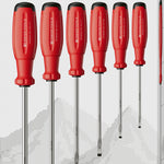 PB Swiss SwissGrip Evo Slotted Screwdriver Set in Cardboard Box