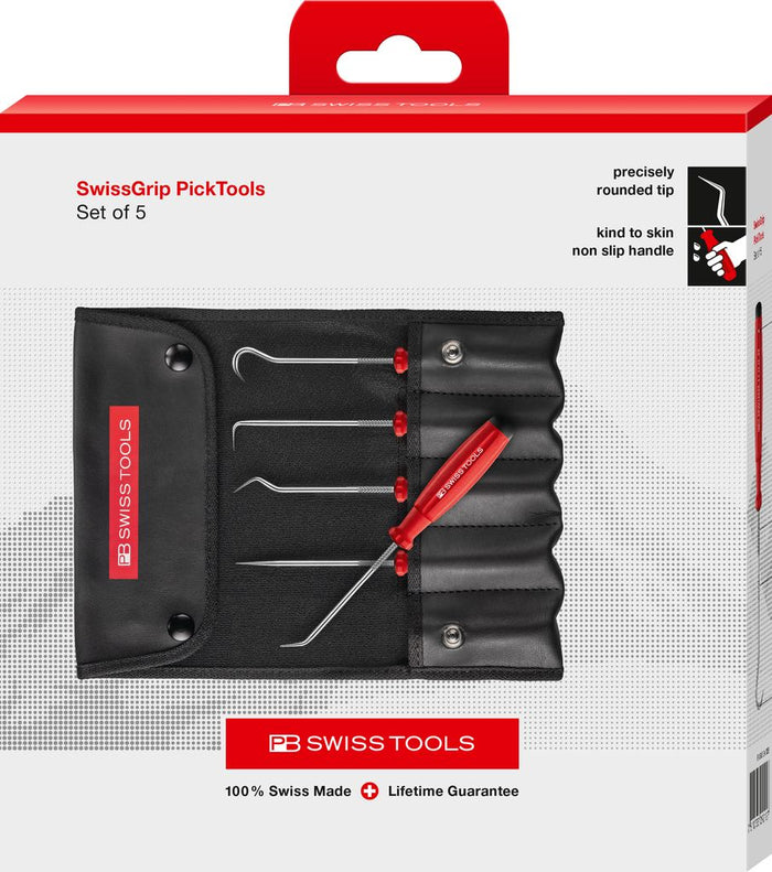 PB Swiss 8685 PickTool Set in Roll-Up Case (in Cardboard Box)