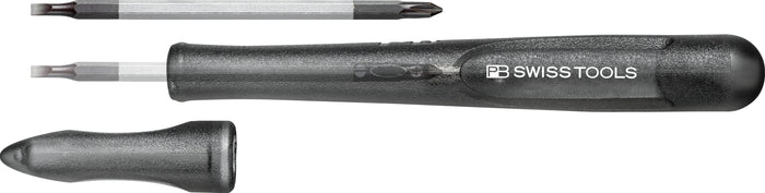 PB Swiss 168.00 Insider Pen for Slotted & Phillips Screws - Black