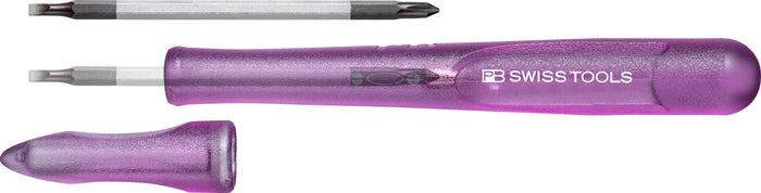 PB Swiss 168.00 Insider Pen for Slotted & Phillips Screws - Purple