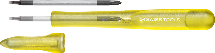 PB Swiss 168.00 Insider Pen for Slotted & Phillips Screws - Yellow