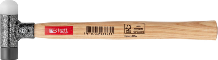 PB Swiss 304 Engineer's Hammer & Soft Mallet 22mm Dia 181g