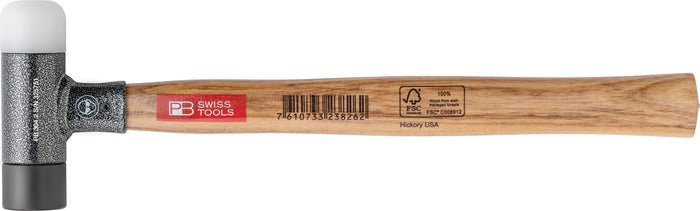 PB Swiss 304 Engineer's Hammer & Soft Mallet 27mm Dia 295g