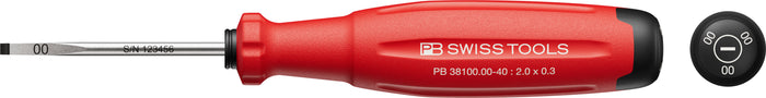 PB Swiss SwissGrip Evo Slotted Screwdriver 0.3 x 2 x 40mm COMING SOON
