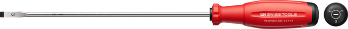 PB Swiss 38100 SwissGrip Evo Slotted Screwdriver 0.8 x 5.5 x 200mm