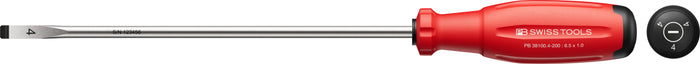 PB Swiss 38100 SwissGrip Evo Slotted Screwdriver 1.0 x 6.5 x 200mm