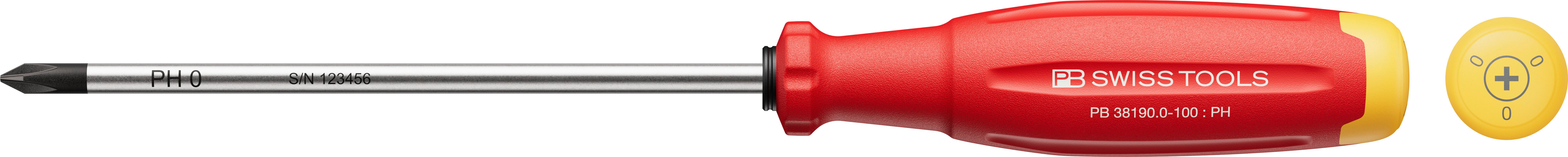 Schroevendraaier 5190 VDE PH/S 1x 80mm Classic PB Swiss Tools Schroevendraaier 5190 VDE PH/S 1x 80mm Classic PB Swiss Tools
