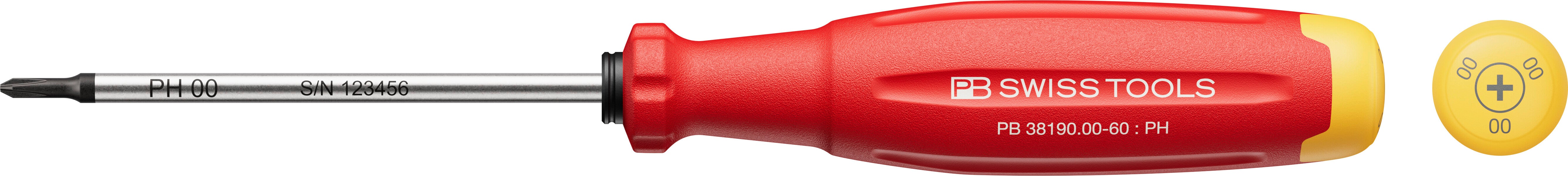 PB Swiss 38190 SwissGrip Evo Phillips Screwdriver PH00 x 60mm For Sale ...