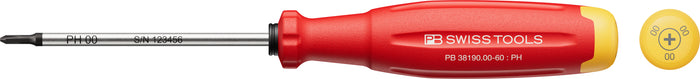 PB Swiss 38190 SwissGrip Evo Phillips Screwdriver PH00 x 60mm
