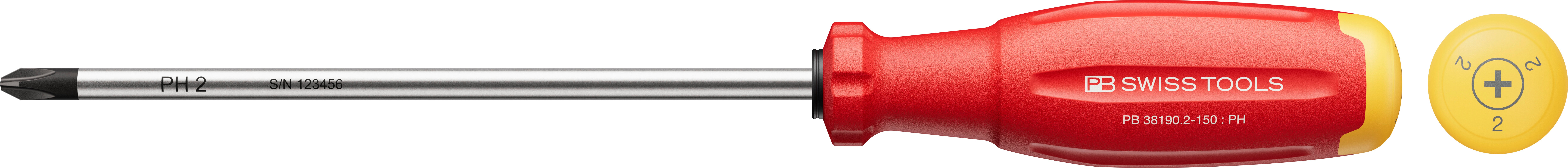 PB Swiss 38190 SwissGrip Evo Phillips Screwdriver PH2 x 150mm For Sale ...