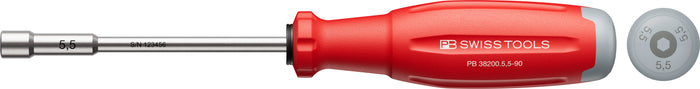 PB Swiss SwissGrip Evo Socket Screwdriver for Hex Screws 5.5 x 90mm