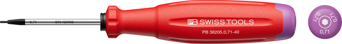 PB Swiss SwissGrip Evo Screwdriver for Hex Socket Screws 0.71 x 40mm