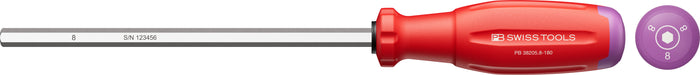PB Swiss SwissGrip Evo Screwdriver for Hex Socket Screws 8.0 x180mm