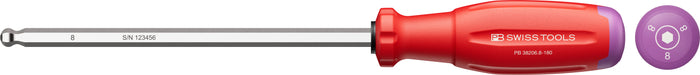 PB Swiss SwissGrip Evo Hex Ball Point Screwdriver 8 x 180mm