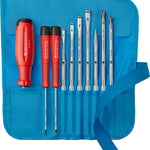 PB Swiss SwissGrip Evo SL & PH Interchangeable Blade Set in Roll-Up Case 9 Piece