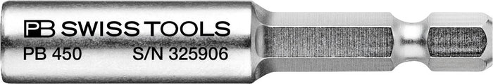 PB Swiss 450 Universal Bit Holder Adaptor, for PrecisionBits C 6.3 (1/4