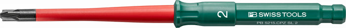 PB Swiss Interchangeable Blade VDE Slim for PZ/SL Combination Screws #2