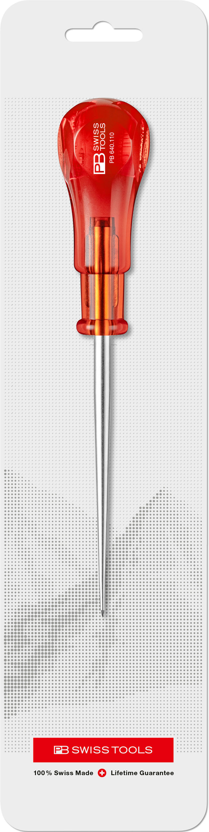 PB Swiss 640.110 Large Brad Awl Pricker in Skin Pack