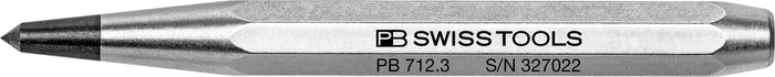 PB Swiss 712 Center Punch w/ Tungsten Carbide Point 12 x 120mm