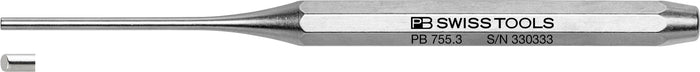 PB Swiss 755 Pin Punch Drift Punch Octagonal Long 3mm x 150mm