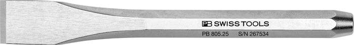 PB Swiss 805 Flat Chisel Octagonal 25mm x 200mm