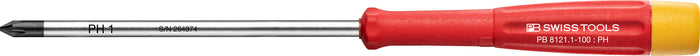 PB Swiss 8121 Electronics Phillips Screwdriver PH1 x 100mm