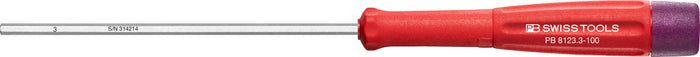 PB Swiss Electronics Screwdriver for Hex Socket Screws 3 x 100mm