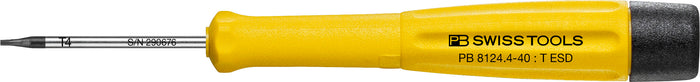 PB Swiss ESD Screwdriver for TX Screws TX4 x 40mm