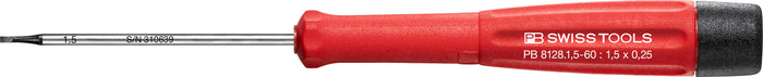PB Swiss Electronics Slotted Screwdriver 1.5 x 60mm